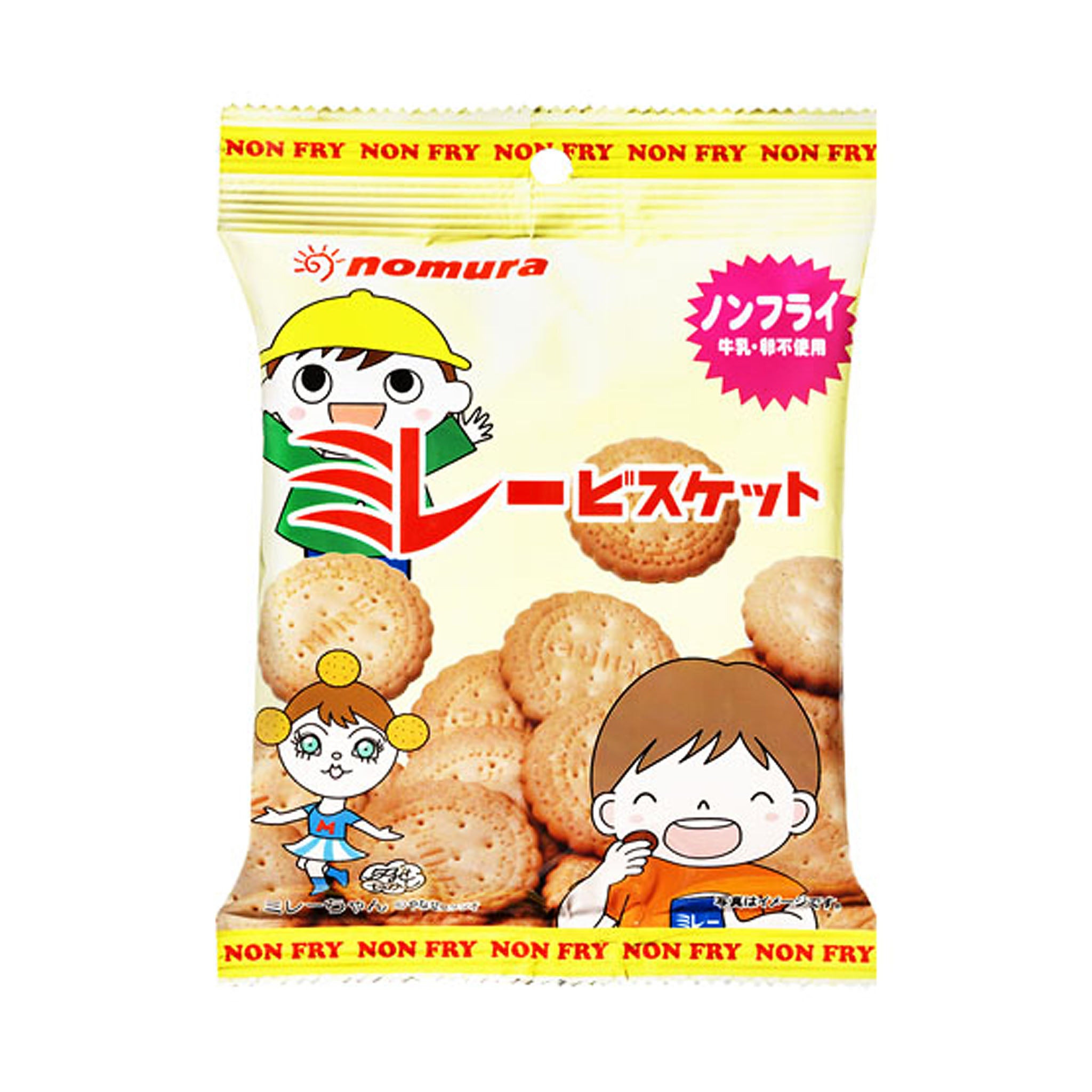 Nomura Irimame Yappari Majime Non-fried Millet Biscuit